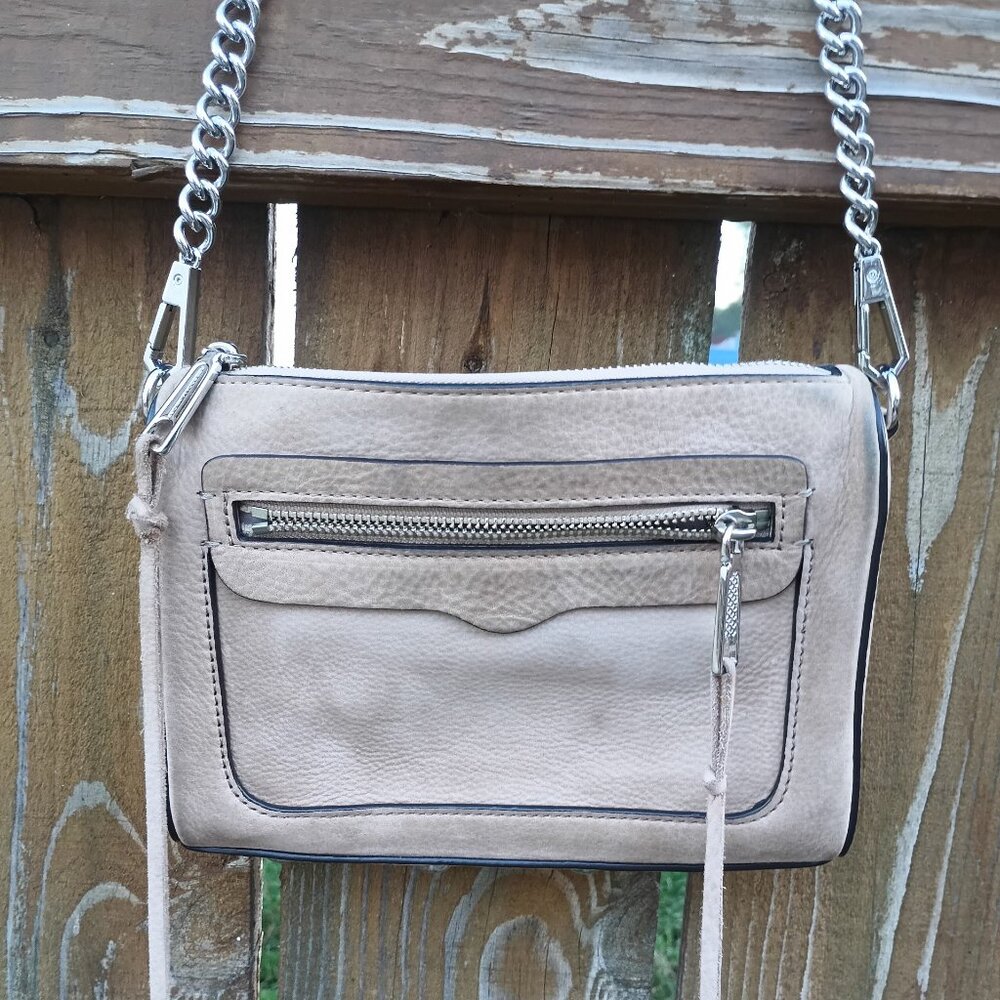 Rebecca Minkoff Avery Suede Crossbody Handbag